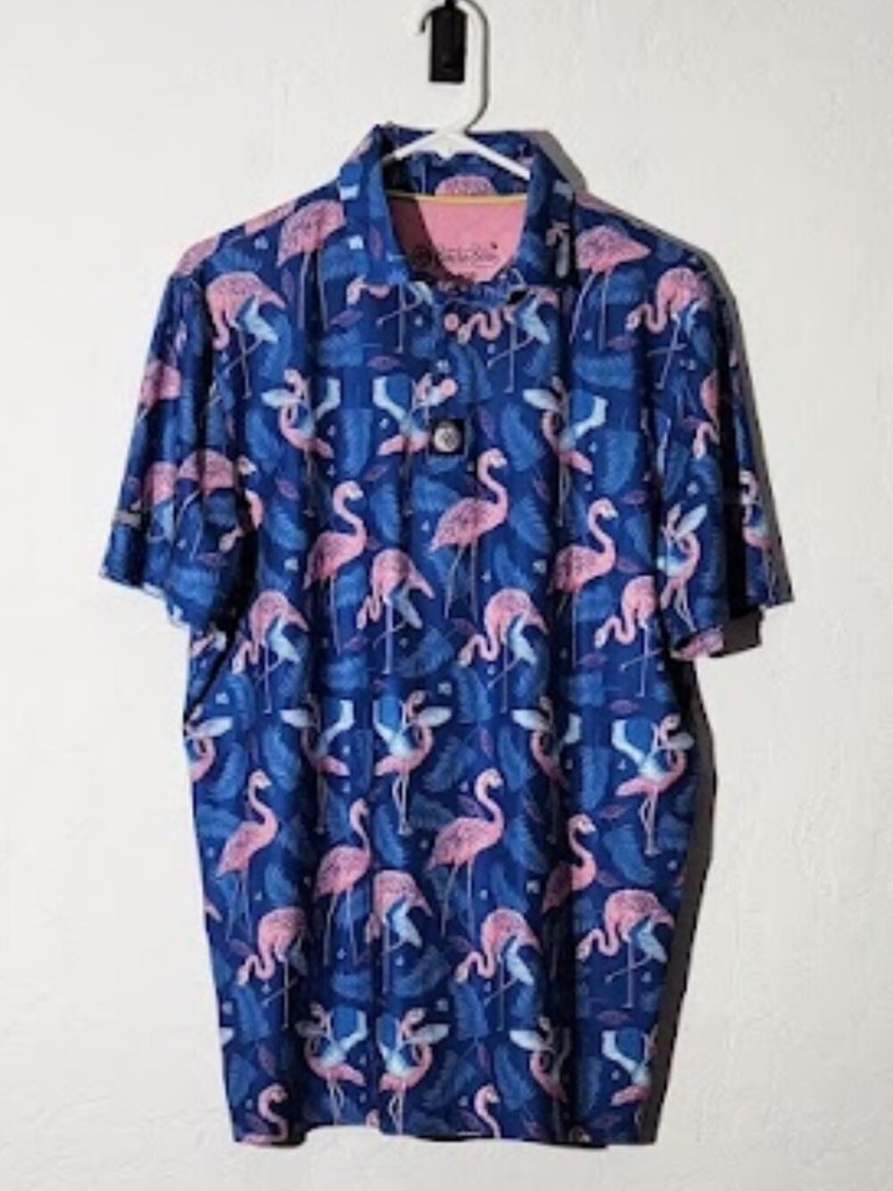 Birdie Boss Men's Short Sleeve Polo Shirt Size Large